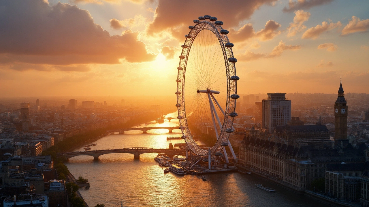 London's Iconic Ride: The London Eye Experience Above the Thames