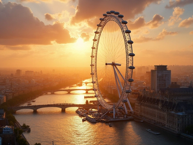 London's Iconic Ride: The London Eye Experience Above the Thames