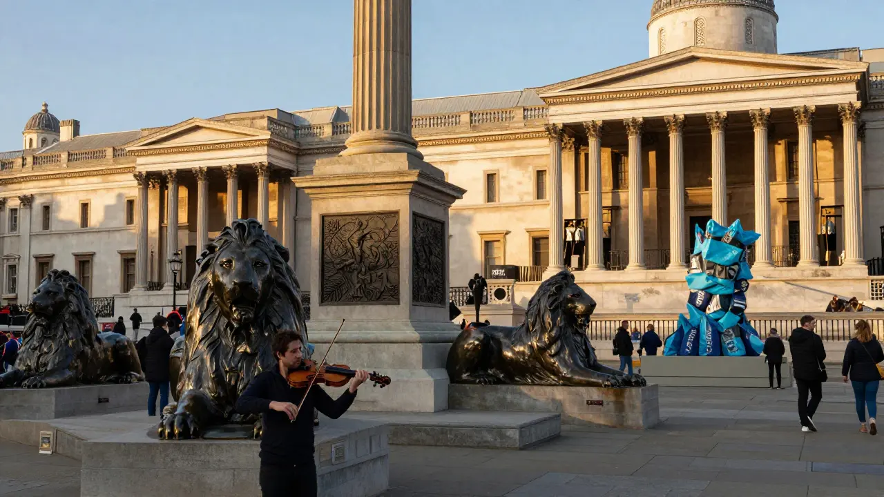 Trafalgar Square: London’s Living Canvas of Art, Culture, and History